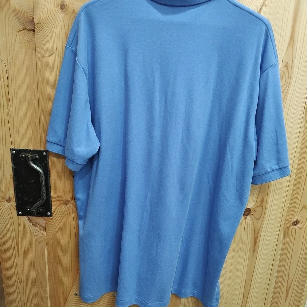 Polo Ralph Lauren Blue Classic Polo Shirt with‎ Embroidered Logo Sz XL Simple